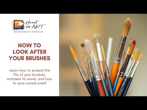 Keep it Clean! How to Extend the Life of Your Brushes