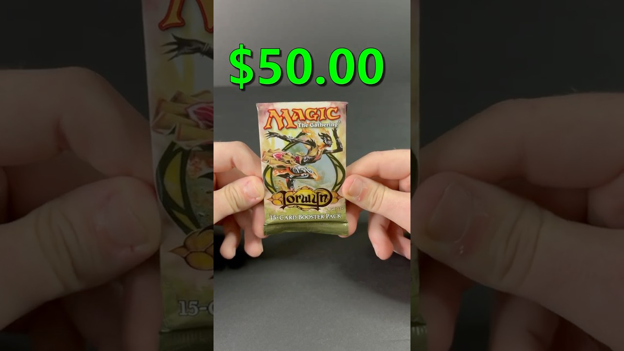 Opening a Lorwyn Booster Pack from 2007 