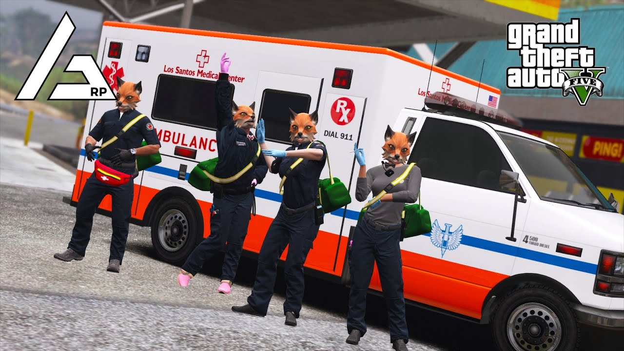 GTA 5 Roleplay - ARP - #476 - The Waaaambulance!