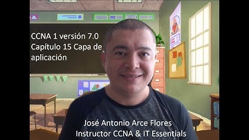 Capa de aplicación MODULO 15 CCNA 1