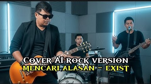 Cover AI rock version, Mencari alasan - Exist | lagu pop rock keren | song edit by Vortexia
