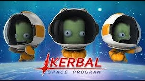 Kerbal Space Program Demo  Rocket Fun  " Bill Returns to earth "  ;D