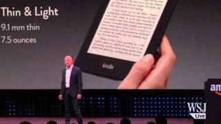 Excerpts from Kindle Paperwhite Announcement