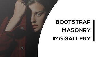 Simple Bootstrap Masonry Image Gallery
