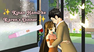 Farel's&Kinan Story' [[Kinan Hamil, Ke Karen's Dinner]] | Sakura School