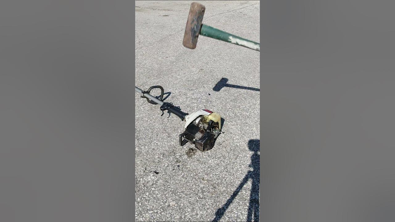 How to start a weed trimmer YouTube