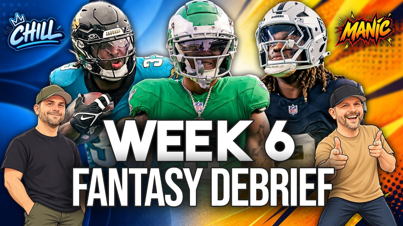 SHOOTING YOUR DYNASTY SHOT | Manic & Chill: NFL Week 6 Fantasy Debrief