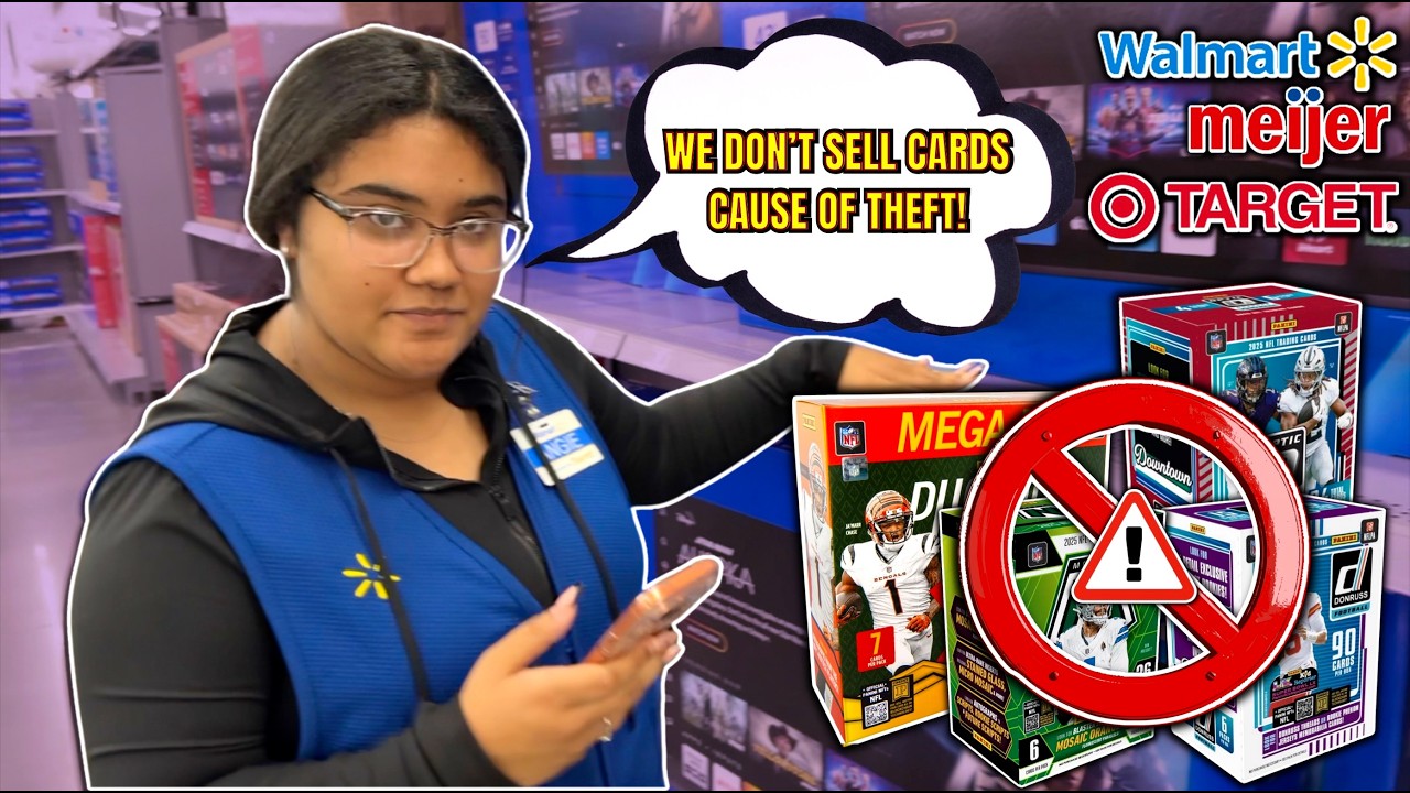 *Wal-Mart STOPPED Selling Trading Cards Because Of THEFT?!🤯
