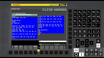 Part Program Lines Copy and Paste to Other Program in FANUC CNC