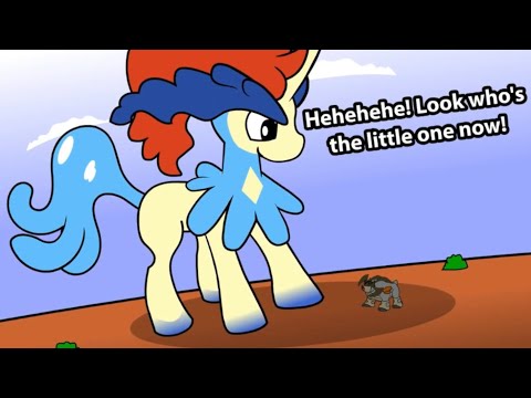 The Biggest Sword of Justice (macro Keldeo pokemon giantess growth)