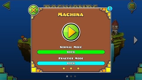 GEOMETRY DASH WORLD!!! DASHLANDS LEVEL 3(MACHINA)!!!