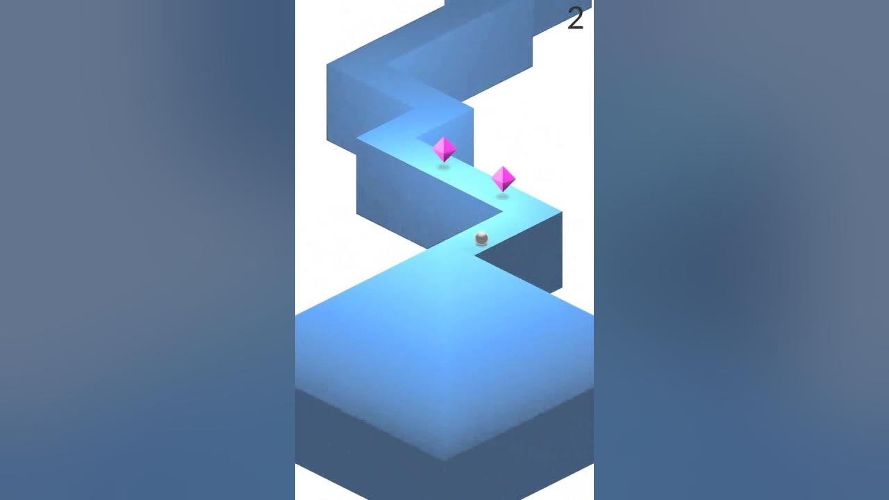 ZigZag!!! Beating my high score. YouTube