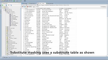 Oracle Data Masking