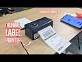 Compact Thermal Label Printer For Small Business (TATTMUSE)