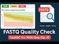 FASTQ Quality Check using FastQC | RNA-Seq Data Preprocessing | Ep. 31