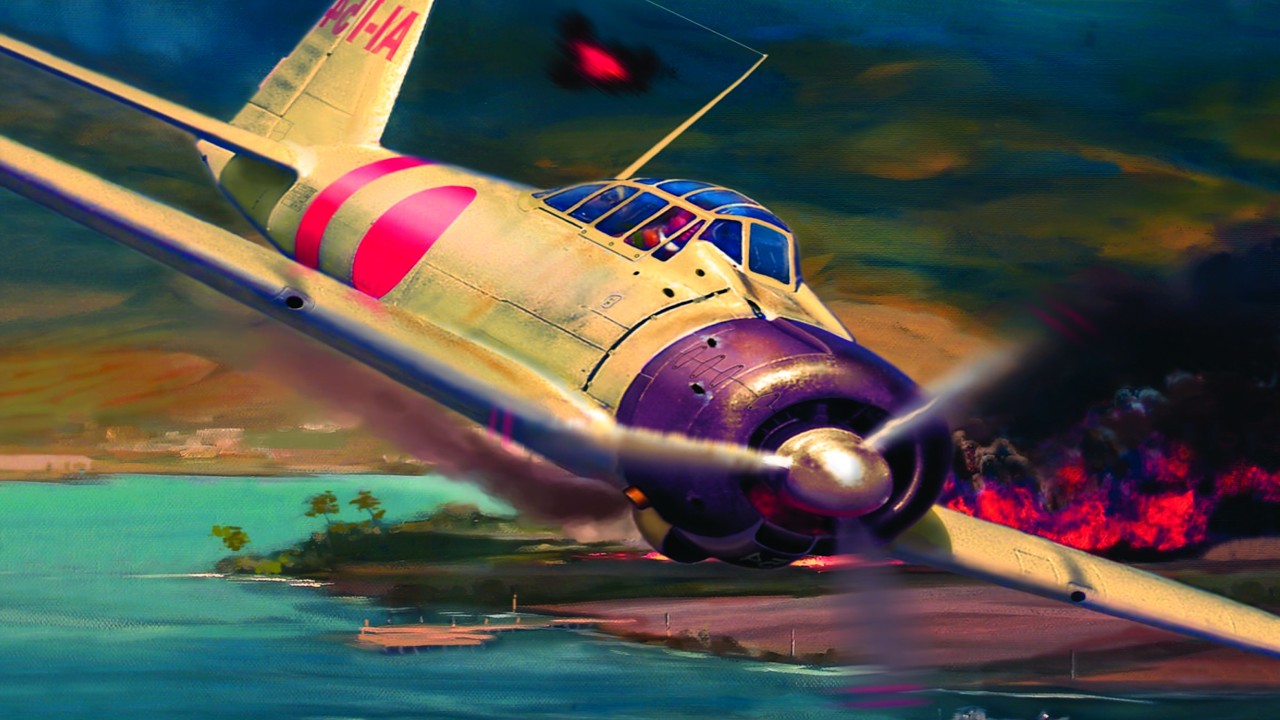 Japanese Zero Pilot Survived 6 Hours In Ocean After Parachute Failed To Open