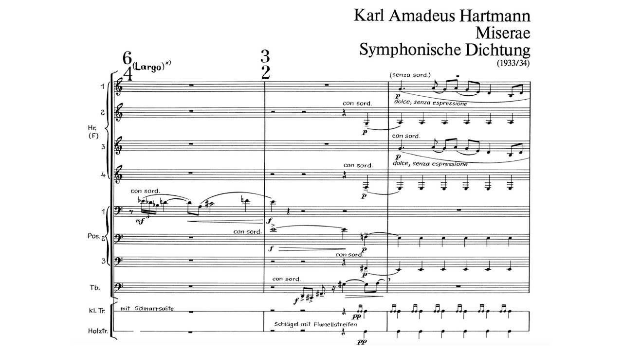 Karl Amadeus Hartmann - Miserae (Botstein/LPO)
