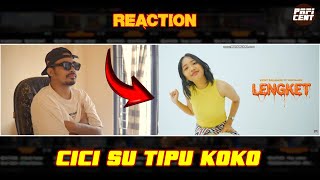 Reaction  Vicky Salamor Ft Wizz Baker  Lengket   