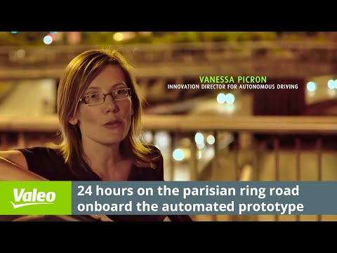 24 hours of automated driving on the Paris ring road | Valeo