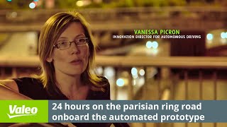 24 hours of automated driving on the Paris ring road | Valeo