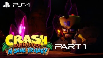 Crash Bandicoot 2: Cortex Strikes Back Walkthrough Gameplay Part 1 - The Warp Room