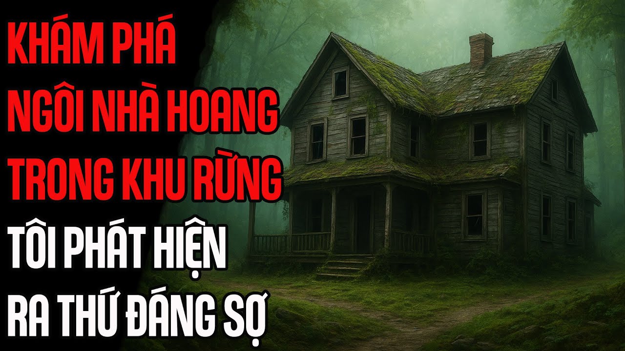 Nosleep | Khám phá ngôi nhà hoang trong khu rừng tôi phát hiện ra thứ đáng sợ | Creepypasta