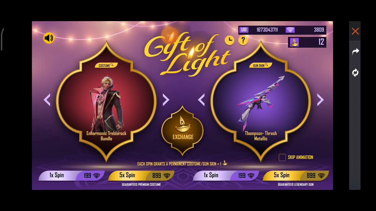 diwali event spin rip 6000 diamonds🙁🙁