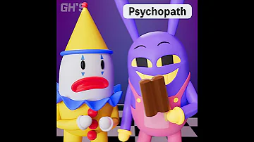 NORMAL vs PSYCHOPATH😈 1 - THE AMAZING DIGITAL CIRCUS (TADC) | GH'S ANIMATION