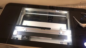 Glowforge Pro first print