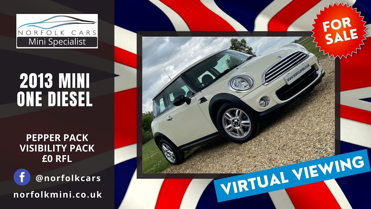 2013 MINI one Diesel Pepper Pack - YouTube
