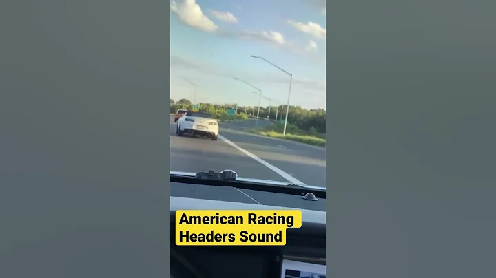 American Racing Headers on Straight Pipe Camaro SS