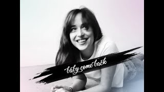 dakota johnson — baby come back. ♡ Resimi