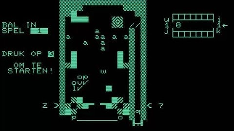 pinball flipperCOMMODORE PET SUPERPET 2001 CBM ETC MODELShttpwww masswerk atpe1 Flipper