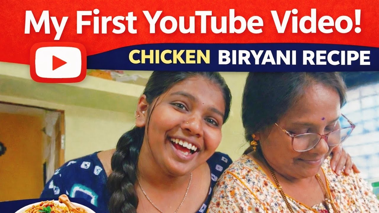 1st Youtube vlog| Chicken biryani recipe| Special vlog 