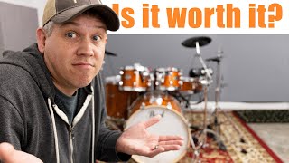 Is This The Best Electronic Drum Set? Turning an acoustic drum set into an electronic drum kit!
