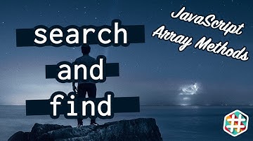 Searching through JavaScript (ES6) Arrays