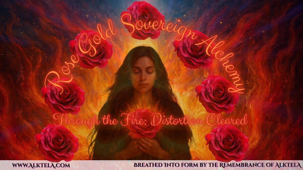 🔥🌹Rose Gold Sovereign Alchemy | Through the Fire: Distortion Cleared🌹🔥 ...