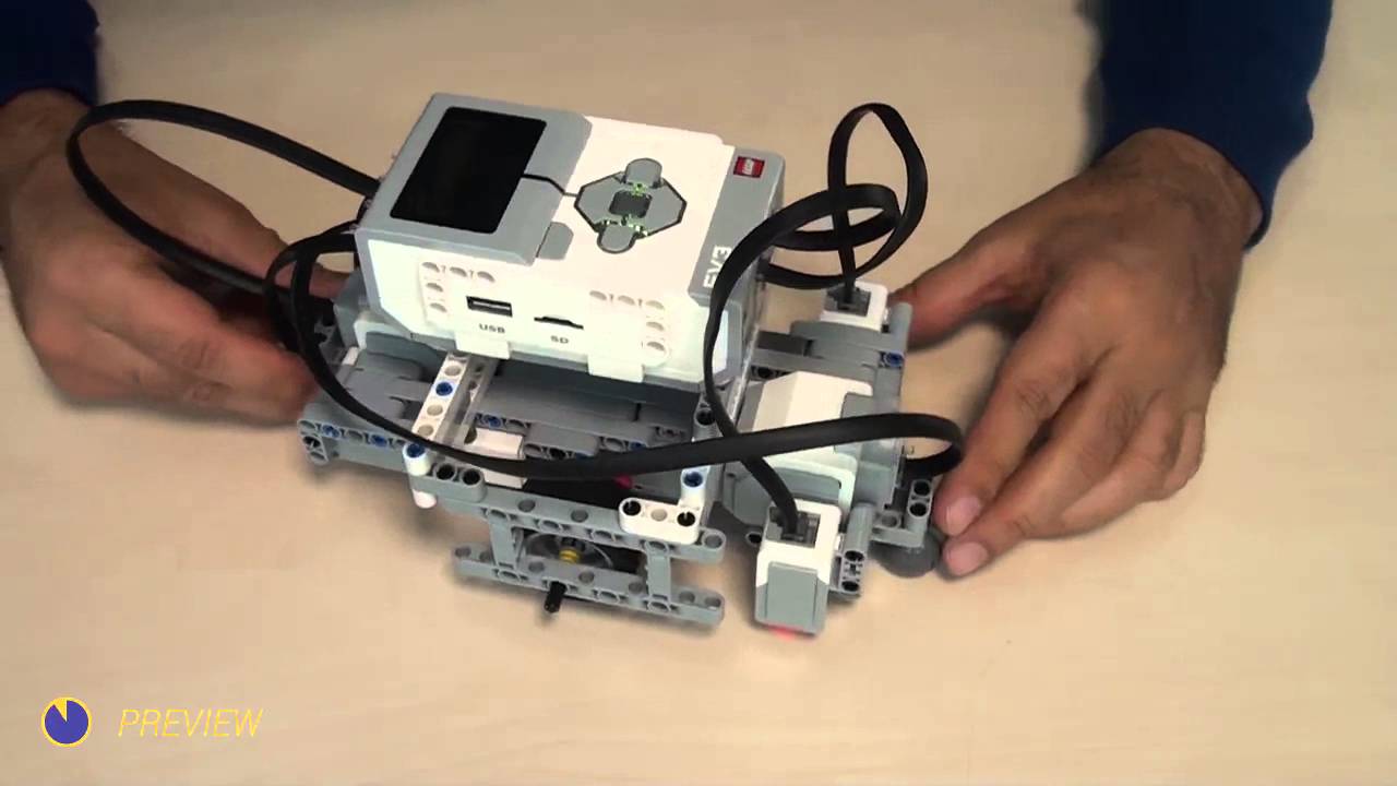 EV3 Robot with Motors in Opposite Directions. The Frankenstein. Part 2 ...