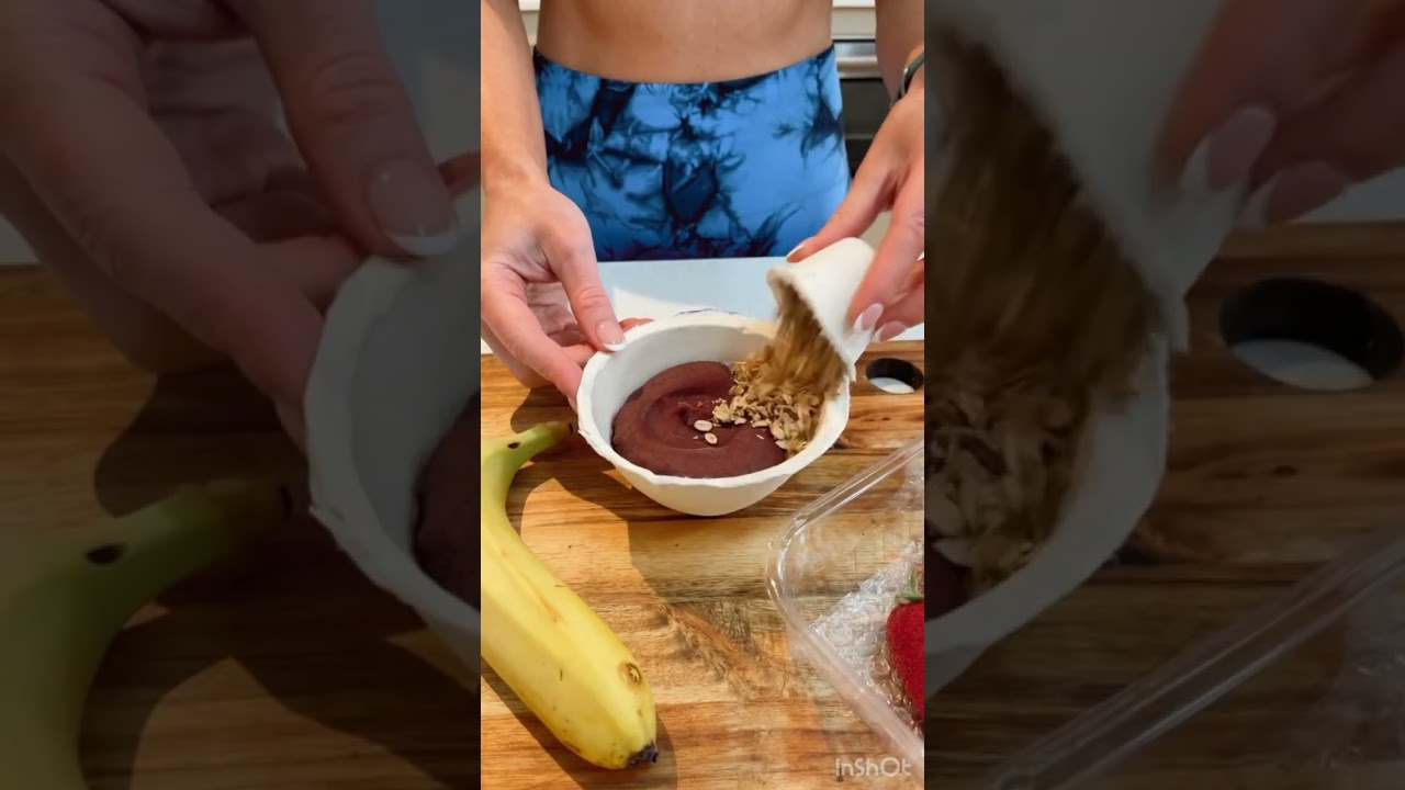 Low Calorie Budget Friendly Acai Bowl 