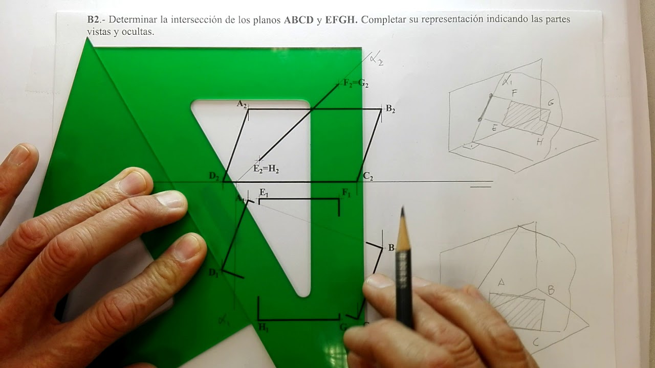 EVAU 2018 B2.  INTERSECCIÓN DE CHAPAS