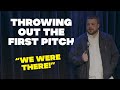I threw out the first pitch at a minor league baseball game - Aaron Weber - Standup Comedy