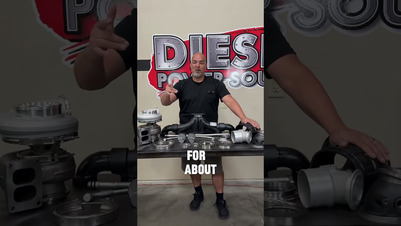 Full S400 Turbo and manifold kit for your ISX and X15 Cummins!