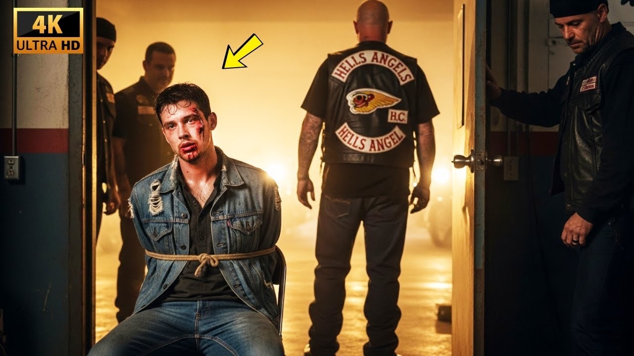 Il était ligoté et moqué : « Appelez ça un motard ! »… Puis 20 Hells Angels ont défoncé la porte.
