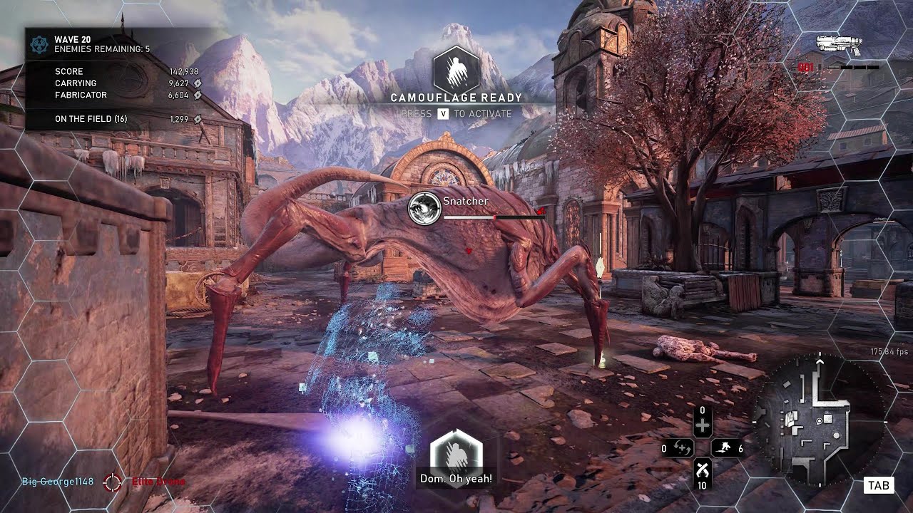 Gears 5 — «Мания орды» для 3 человек на «Милосердии»