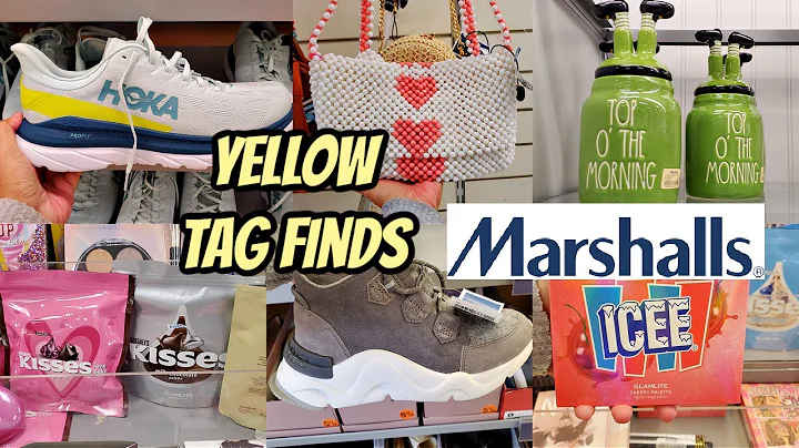 MARSHALLS BROWSE WITH ME 2023 YELLOW TAG FINDS CLE...