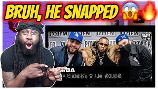 Symba Freestyle w\/ The L.A. Leakers - Freestyle #104 | REACTION ✅