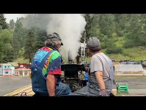 Steam Locomotives at Tiny Town, Colorado
