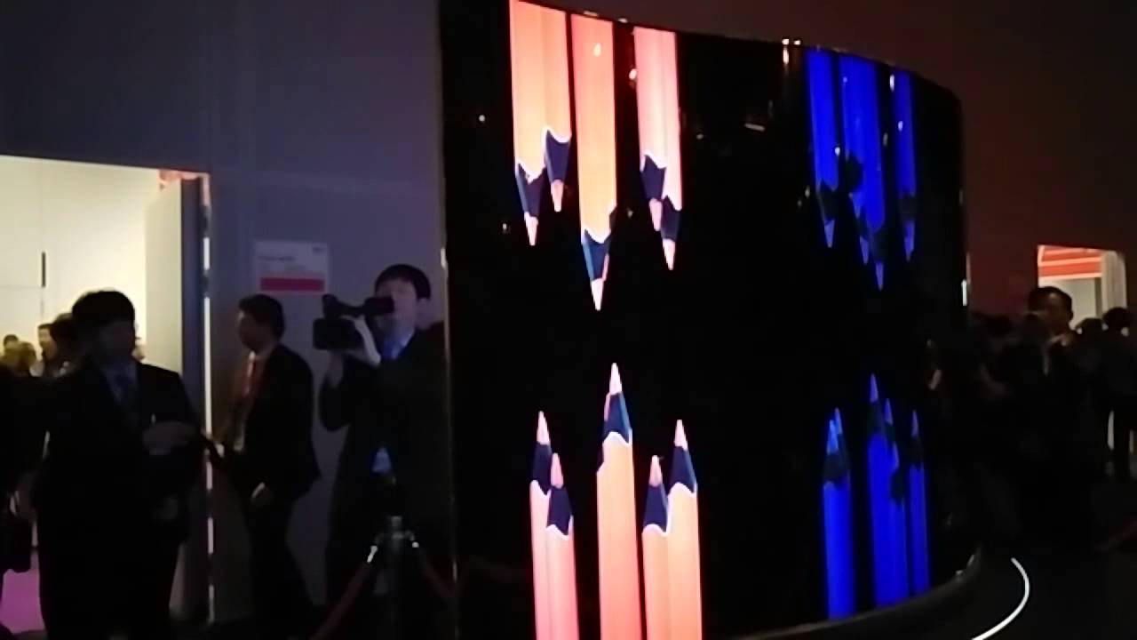 LG показала уникальный двусторонний OLED-дисплей.. Фото.