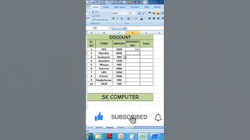 How to Calculate Sale Price after Discount in #excel #discount #short #shortvideo #exceltutorial