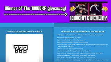Winner of the 10000KR giveaway!